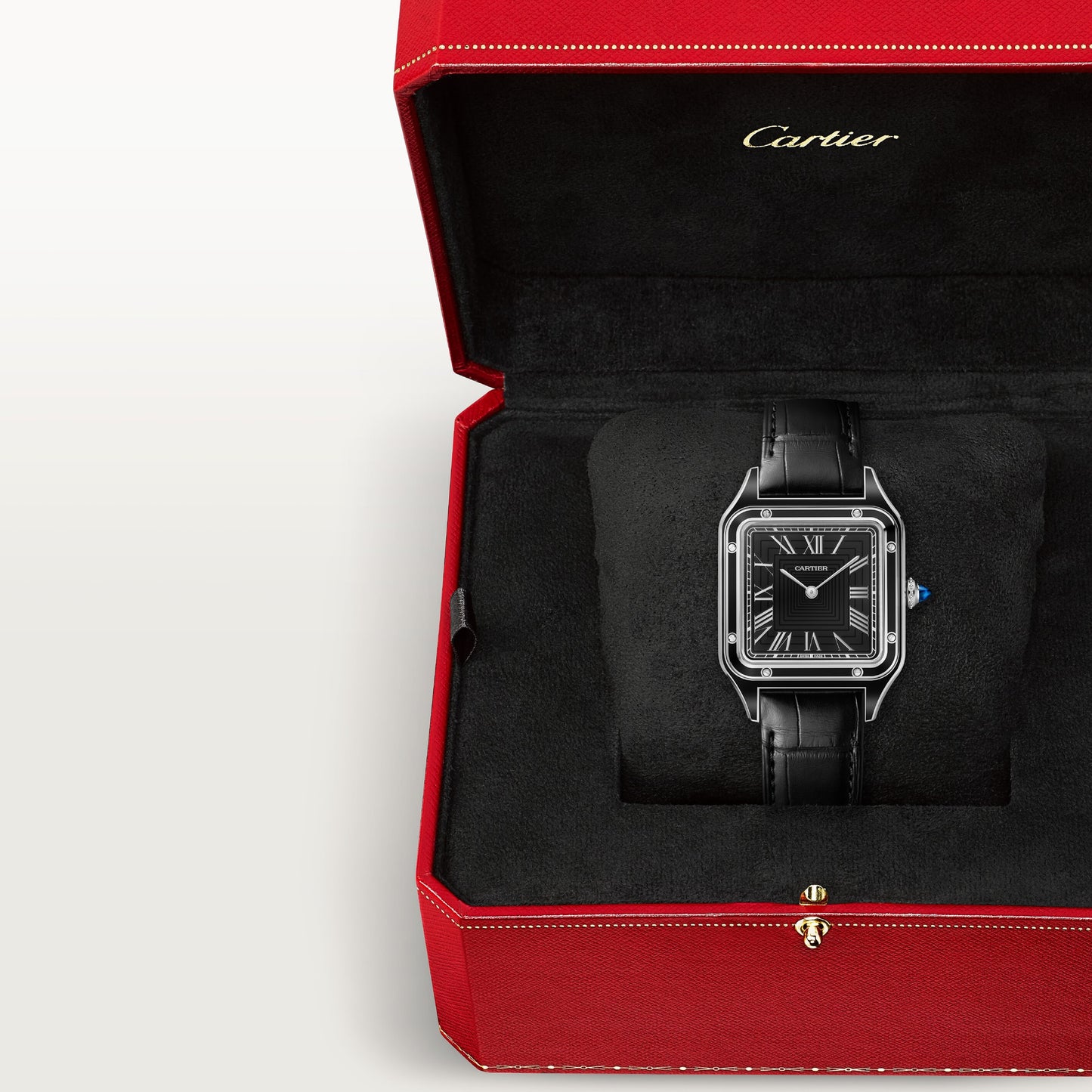 Cartier Santos Dumont Black Manual Winding 2025