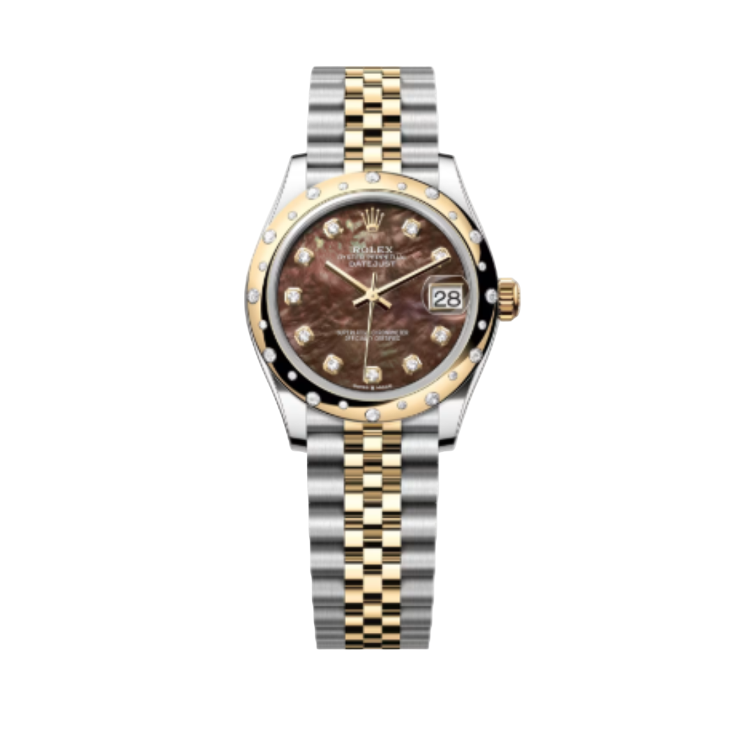 Rolex Datejust 31mm diamond bezel mother of pearl dial 2019