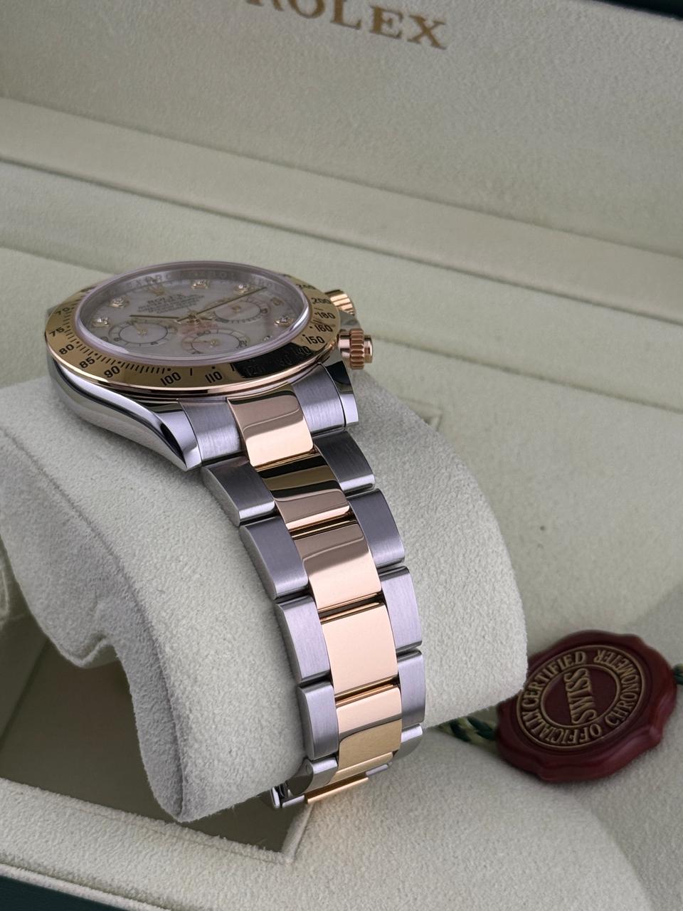 Rolex Cosmography Daytona Steel & YGold Mother of Pearl 2009