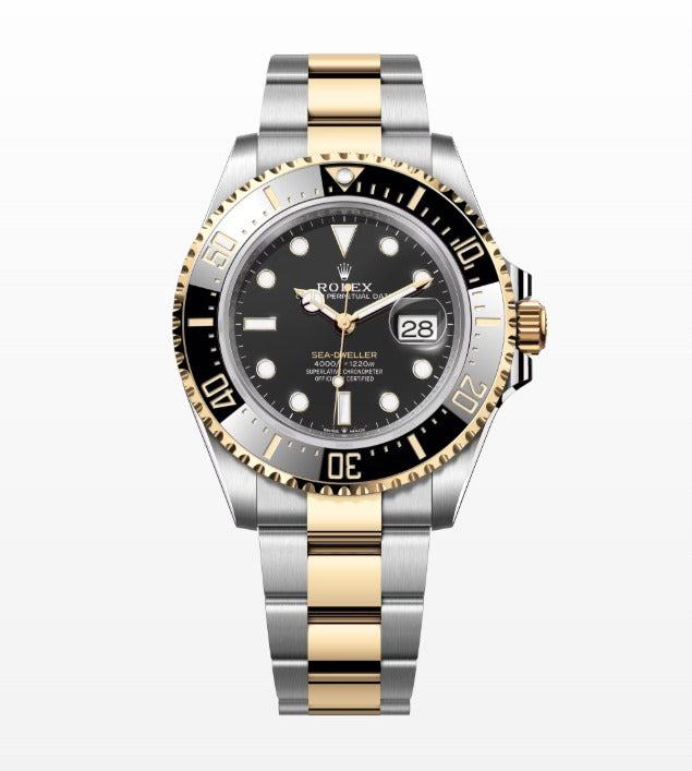 Rolex Sky-Dweller 42mm Steel & YellowGold Black Dial Oyster 2023