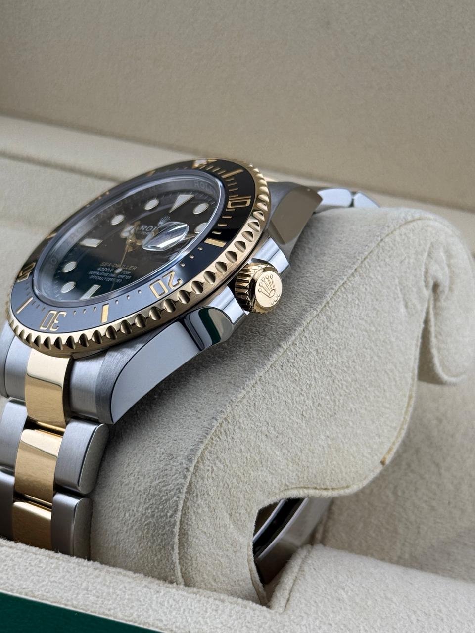 Rolex Sky-Dweller 42mm Steel & YellowGold Black Dial Oyster 2023