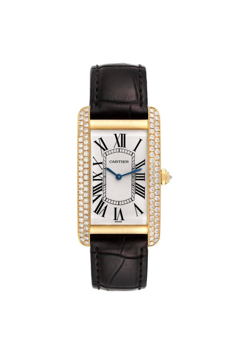 Cartier Tank Americaine Large Factory diamonds