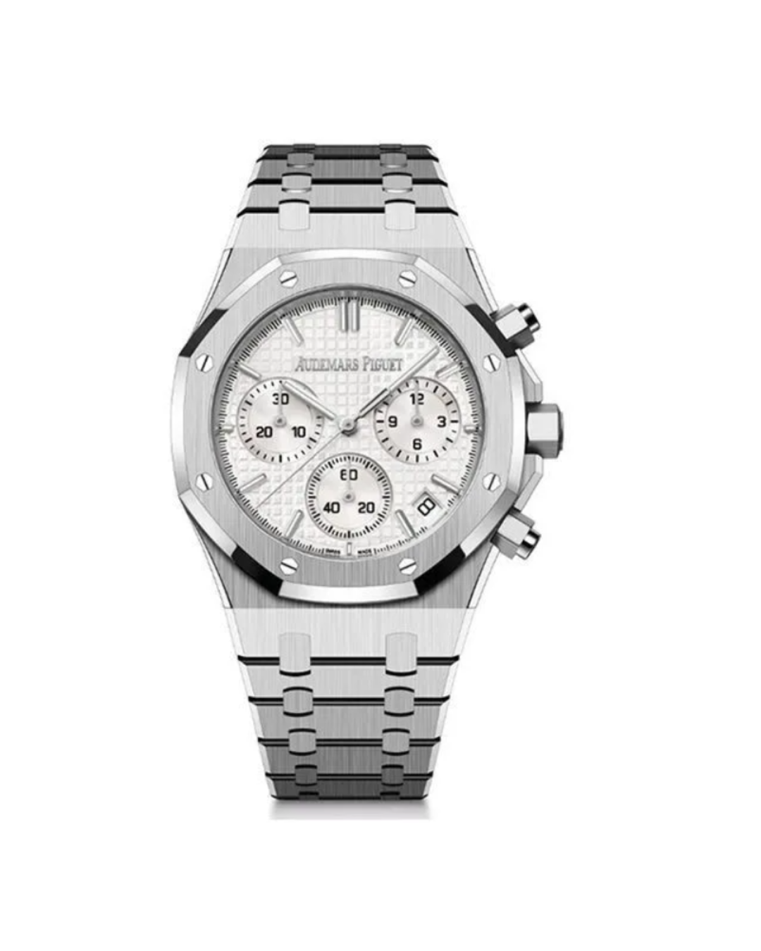 Audemars Piguet Royal Oak 41mm Chronograph White dial 2015