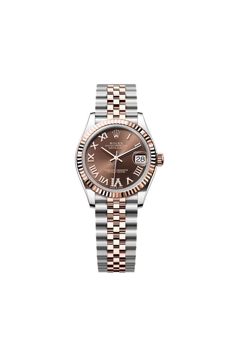 Rolex Datejust 31mm Steel&RoseGold Chocolate Dial Jubilee Unworn 2025
