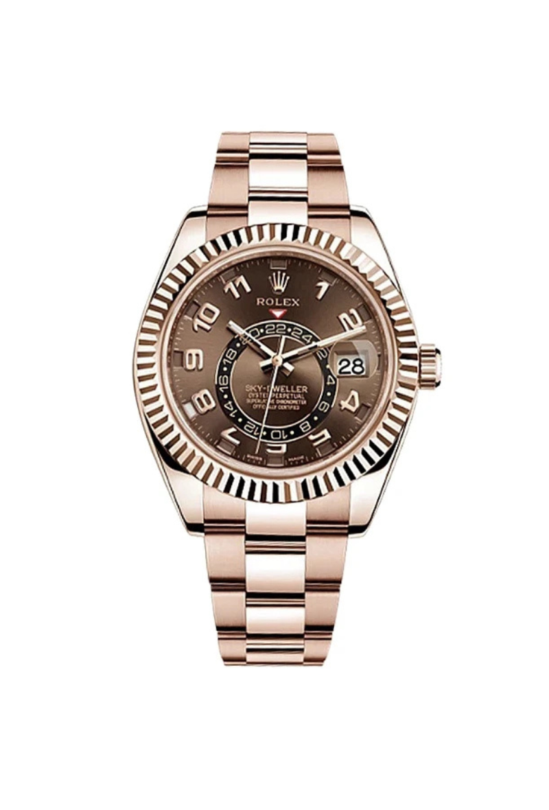 Rolex Sky-Dweller 42mm RoseGold discontinued Chocolate Dial 2020