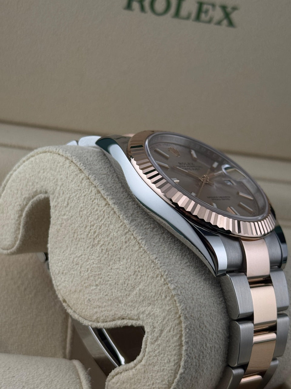 Rolex Datejust 41mm Steel & RoseGold Oyster Sundust Dial 2024