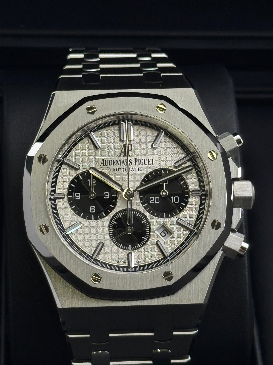 Audemars piguet Royal oak Chronograph 41mm White Dial (Panda) 2019