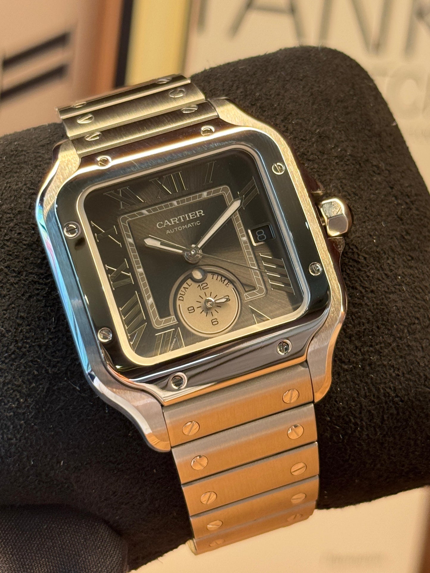 Cartier de Santos Dual Time Large Model 2025