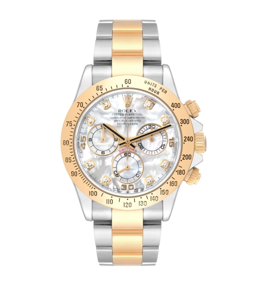 Rolex Cosmography Daytona Steel & YGold Mother of Pearl 2009