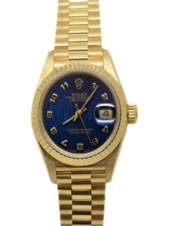 Rolex Datejust 26mm Full Gold Computer Dial Presidential