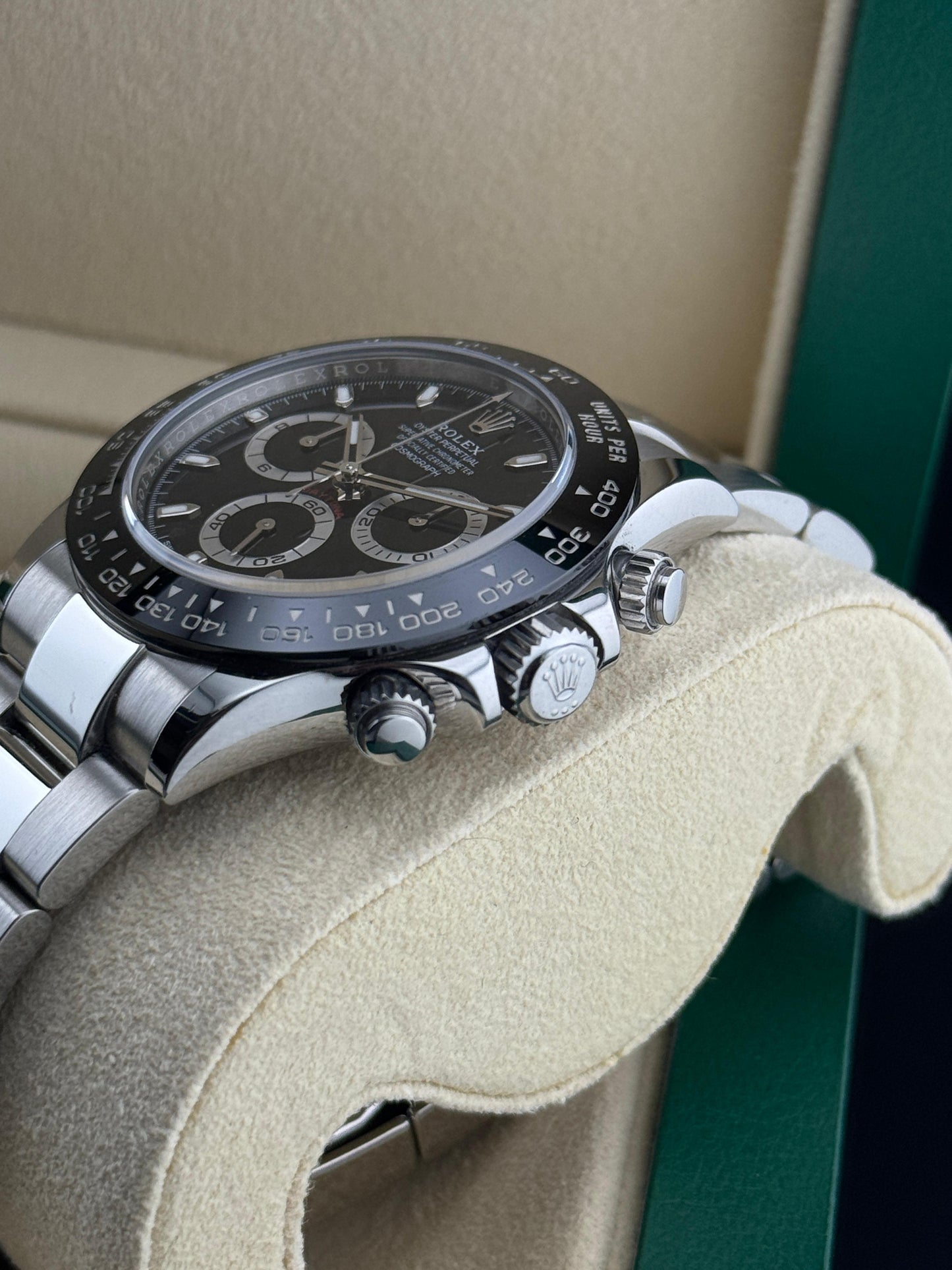 Rolex Cosmograph Daytona 40 mm Stainless steel Black Dial 2022
