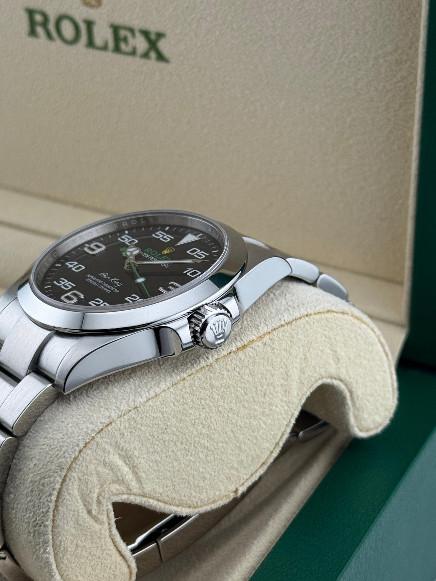 Rolex Air-King 40mm Oystersteel black Dial 2023