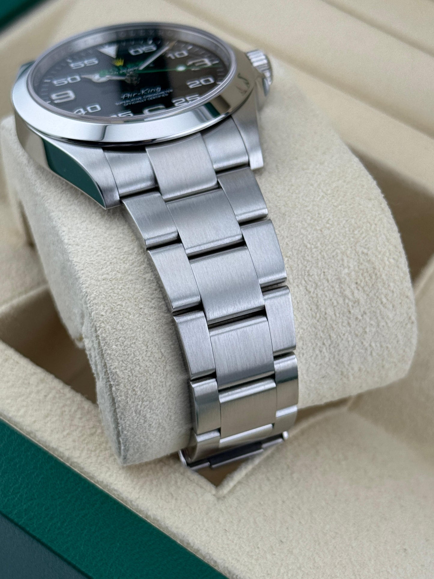 Rolex Air-King 40mm Oystersteel black Dial 2023