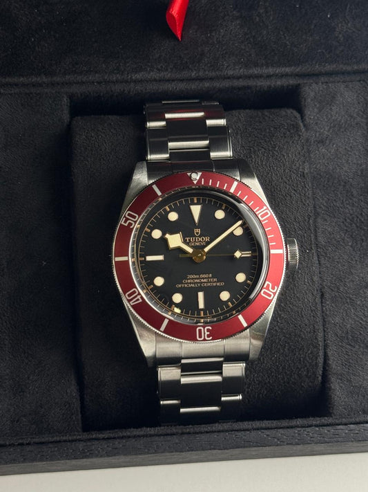 Tudor Heritage Black Bay 41mm Burgundy Bezel Steel 2019