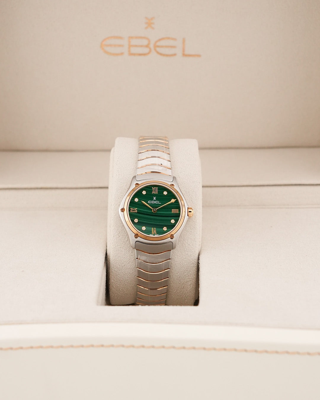 Ebel Sport Classic Green Stone Limited Edition of 75 pieces