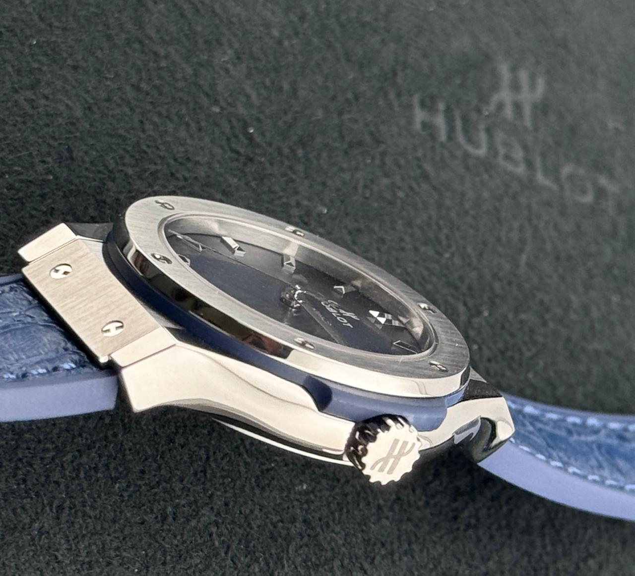 Hublot classic fusion 33mm Blue dial 2024