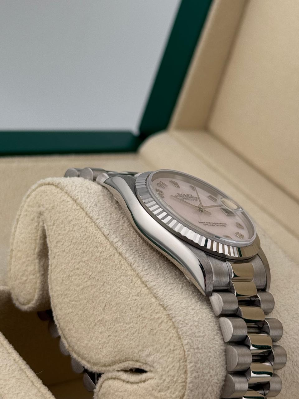 Rolex Datejust 31mm WhiteGold Mother Of Pearl dial
