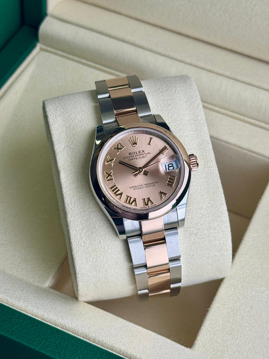 Rolex Datejust 31mm Smooth Bezel Steel&RoseGold Oyster 2025 - HOURLY