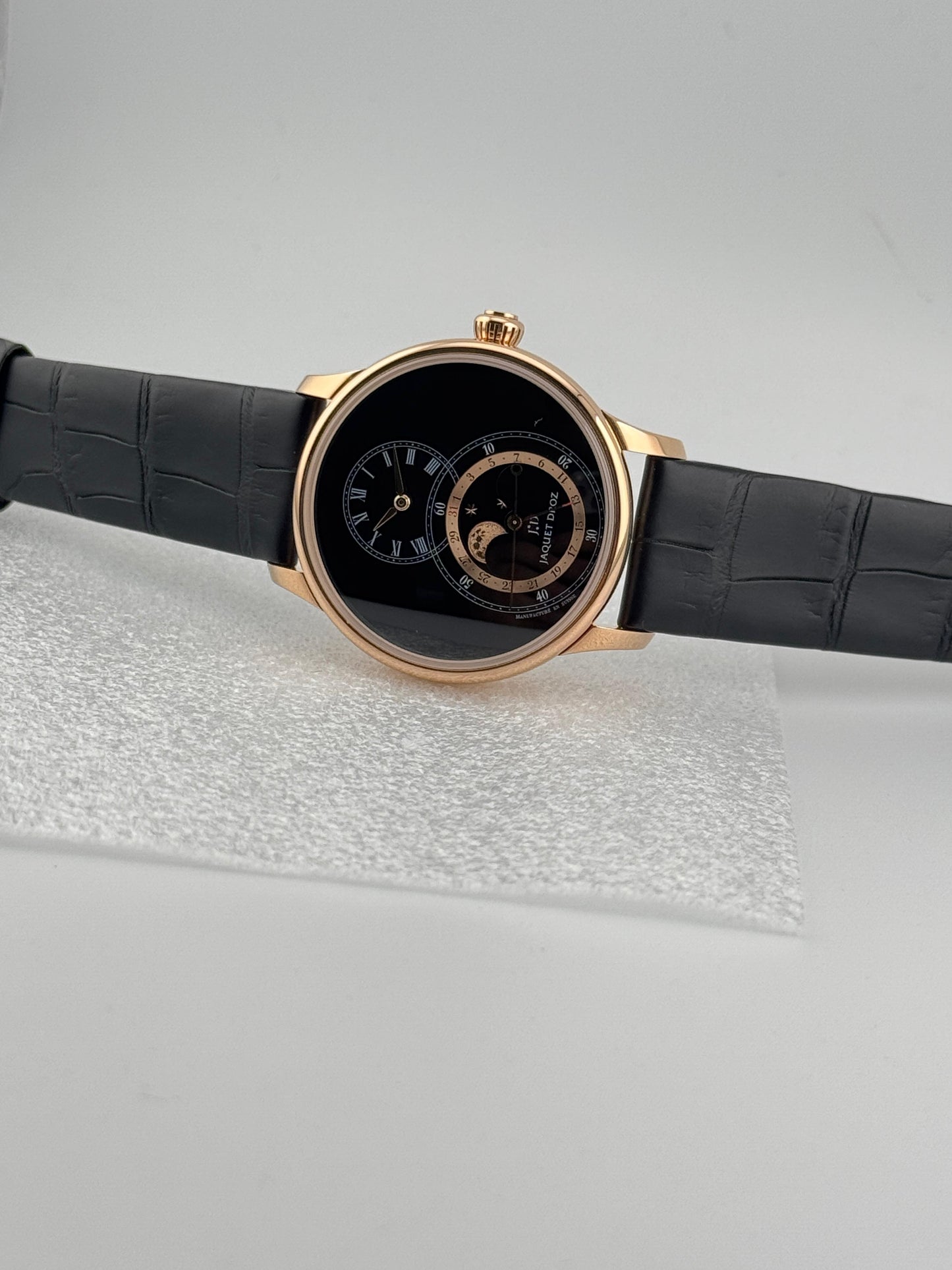 Jaquet Droz grand second moon black enamel 2025