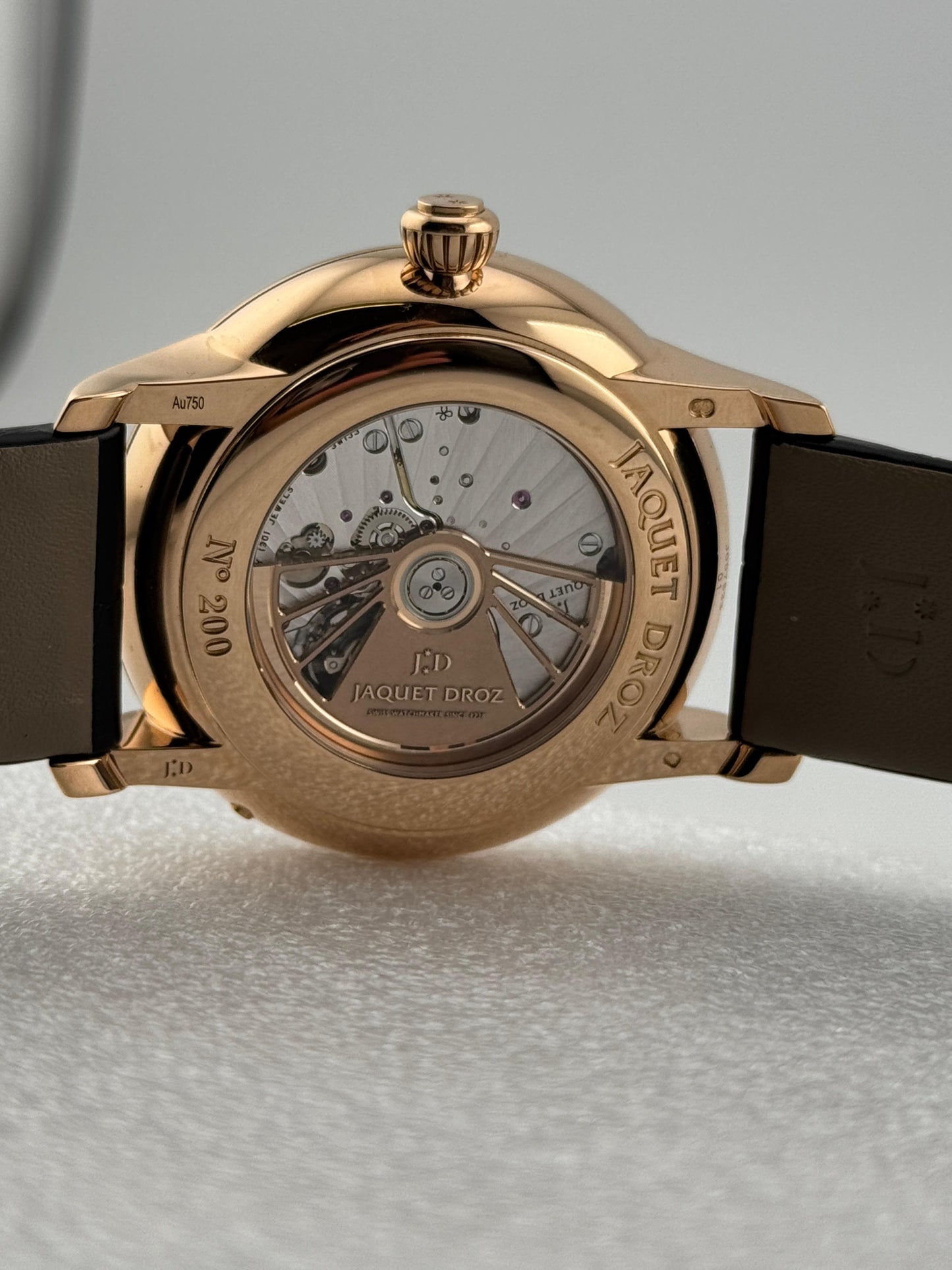 Jaquet Droz grand second moon black enamel 2025