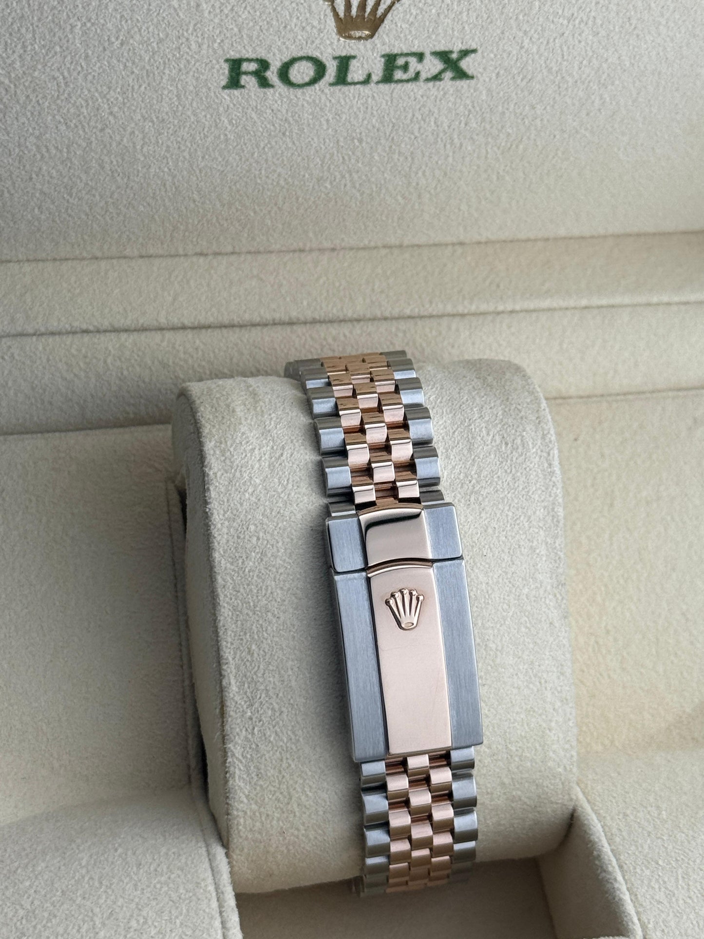 Rolex Datejust 41mm Steel & RoseGold Chocolate Dial Jubliee 2017