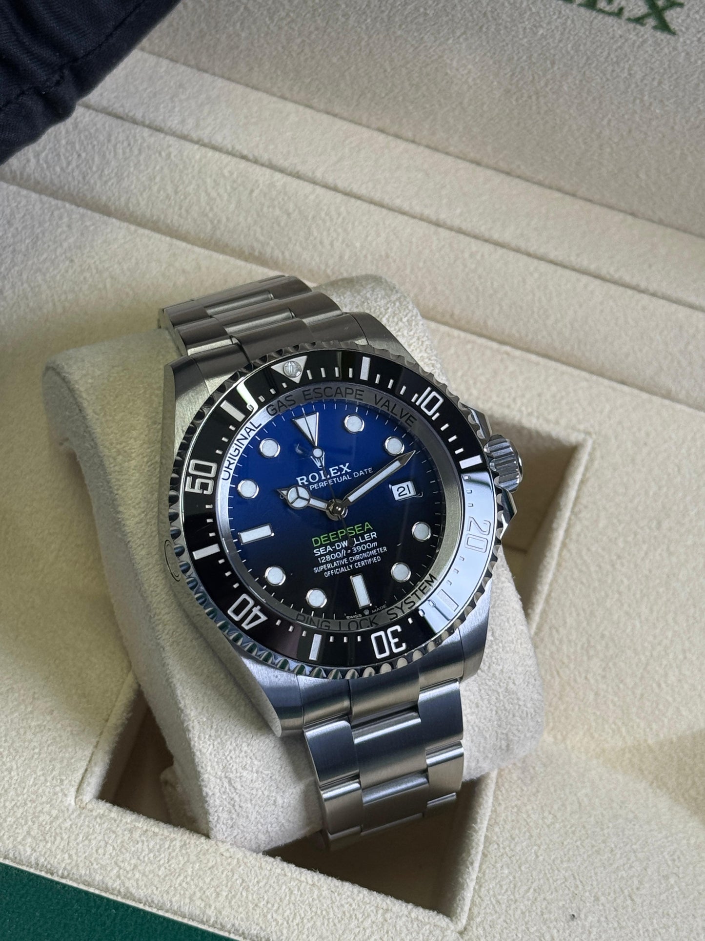Rolex Deepsea Sea Dweller 44mm Blue Black Stainless Steel 2021