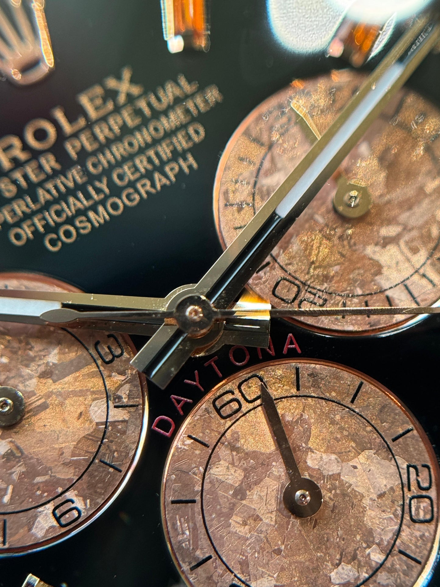 Rolex Cosmograph Daytona Rosegold Afterset Rainbow 2021