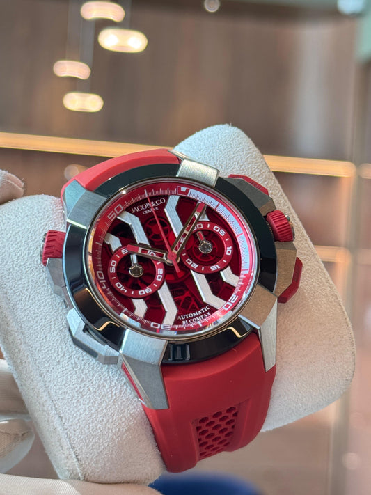 Jacob & Co Epic X Chrono Red 47MM - HOURLY
