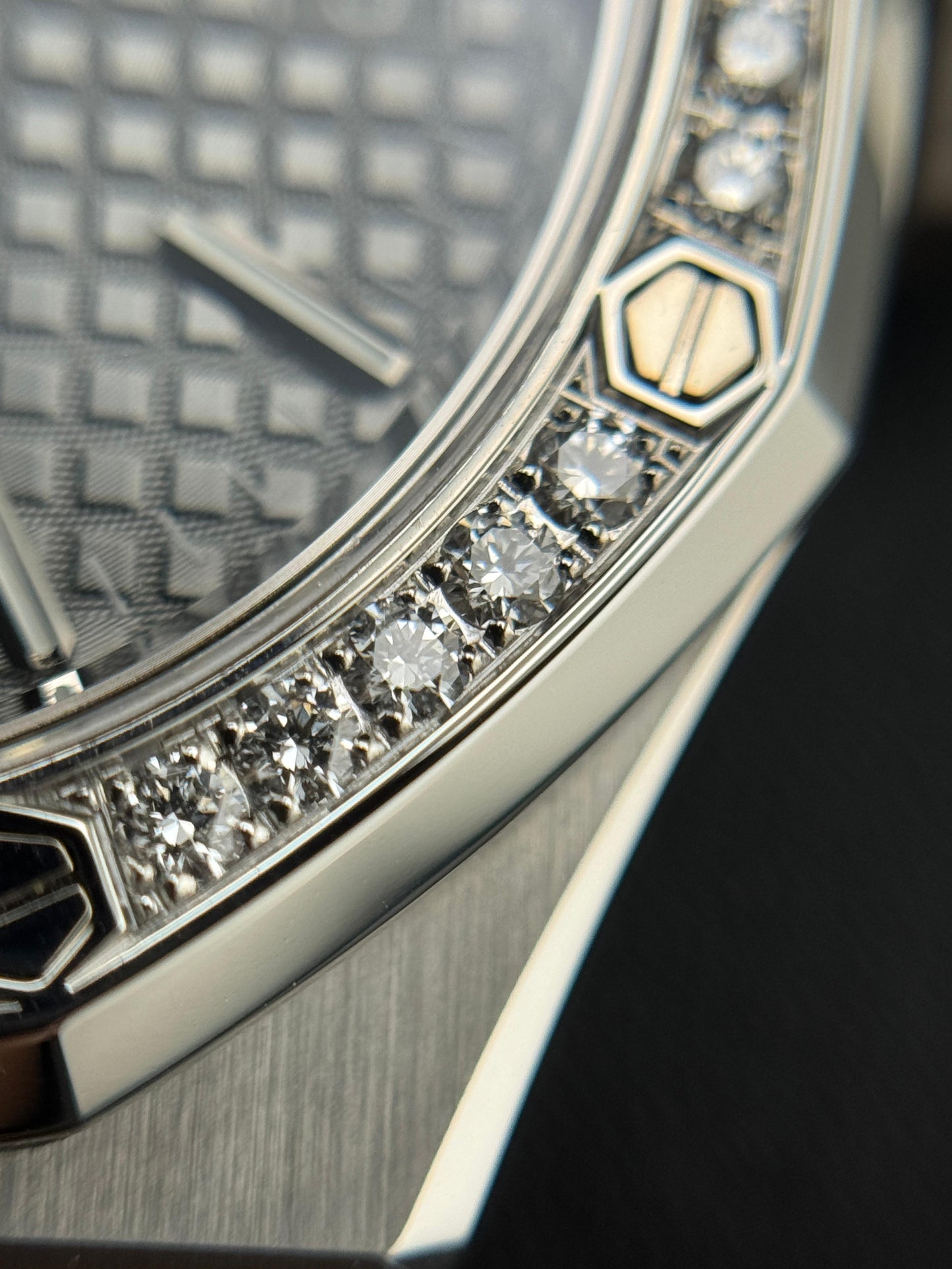 Audemars Piguet Royal Oak 37mm Diamonds Grey Dial 2023