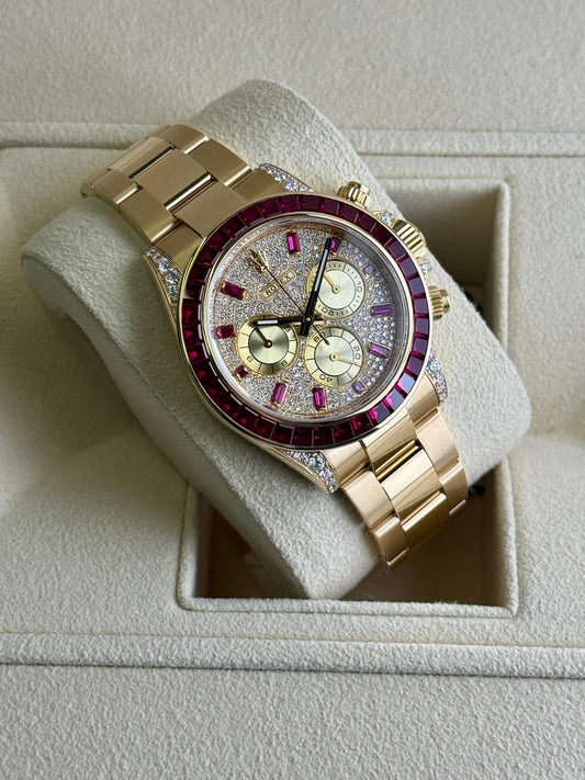 Rolex Cosmograph Daytona Afterset ruby and diamond 2022