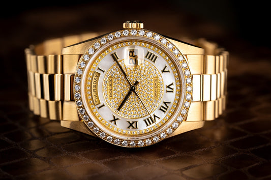Rolex Day-Date 36mm Solid Gold Mother Of Pearl 1991 - HOURLY