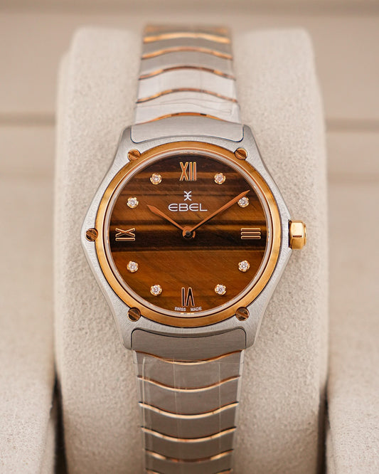 Ebel Sport Steel & YellowGold Tiger-Eye Limited Edition of 75 pieces