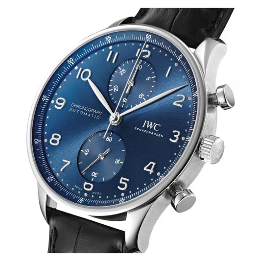 IWC Portugieser Chronograph 41mm Blue Dial IW371606