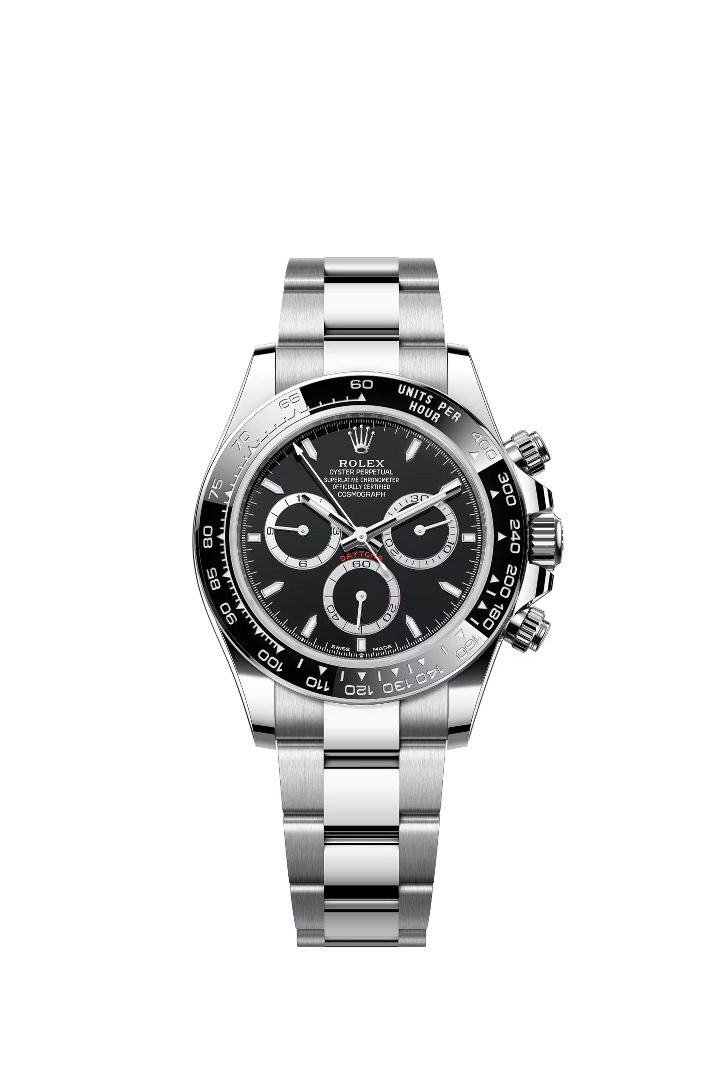 Rolex Cosmograph Daytona 40 mm Stainless steel Black Dial 2022
