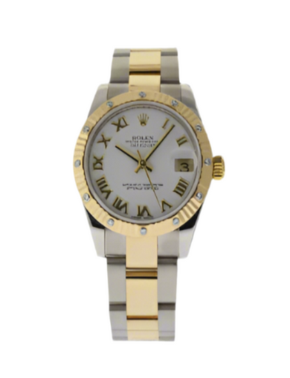 Rolex Datejust 31mm Steel & Gold Diamond Bezel MOP Dial 2021