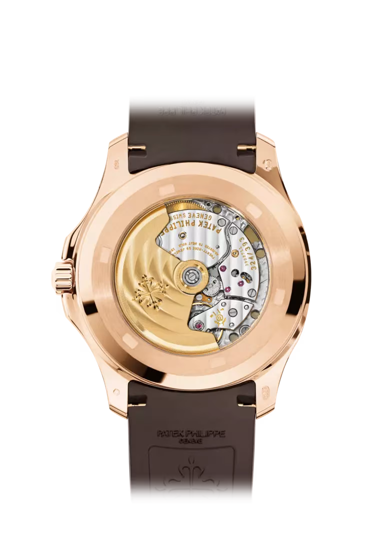 Patek Philippe Aquanaut RoseGold Brown Rubber Strap 2026