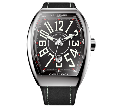 Franck Muller Vanguard Casablanca 41mm black - HOURLY 