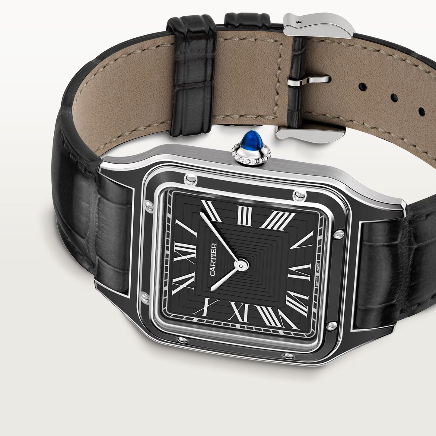 Cartier Santos Dumont Black Manual Winding 2025