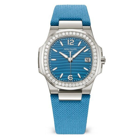 Patek Philippe Nautilus 32mm Quartz Lacquered Azure Blue 2025