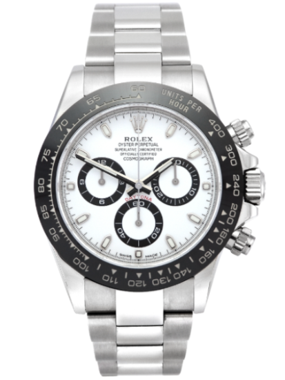 Rolex Cosmograph Daytona 40mm White Dial Panda 2019
