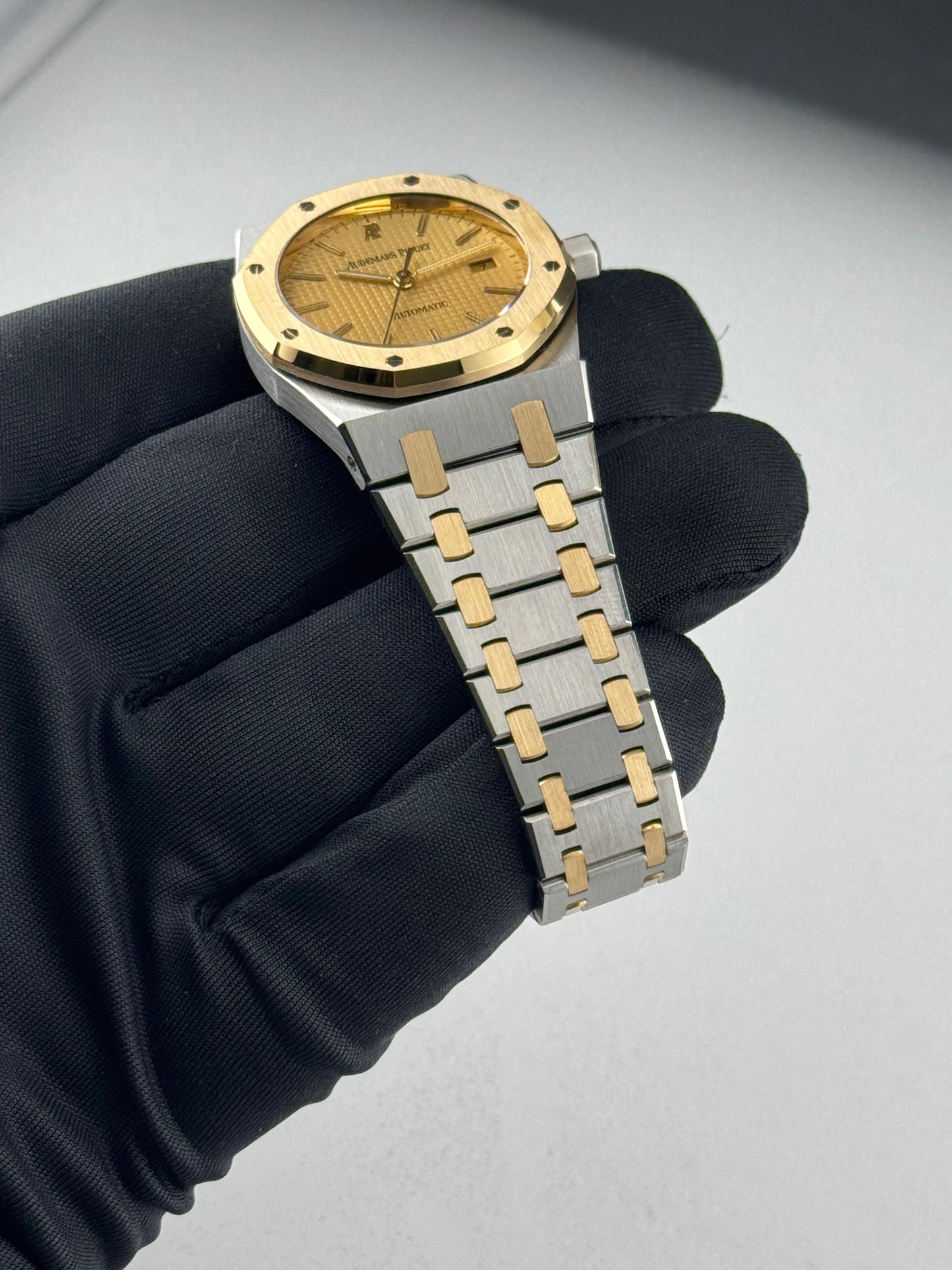 Audemars Piguet Royal Oak 36mm Steel&Yellow Gold Champagne Dial