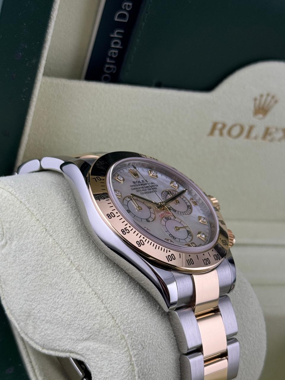 Rolex Cosmography Daytona Steel & YGold Mother of Pearl 2009