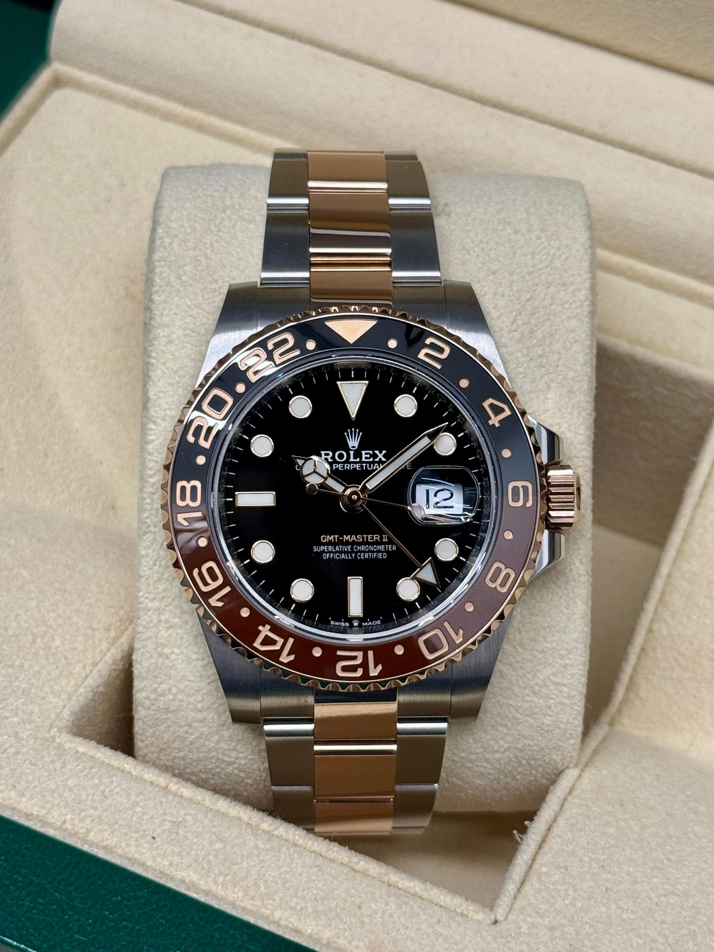 Rolex GMT-Master II Rootbeer 40mm 2019
