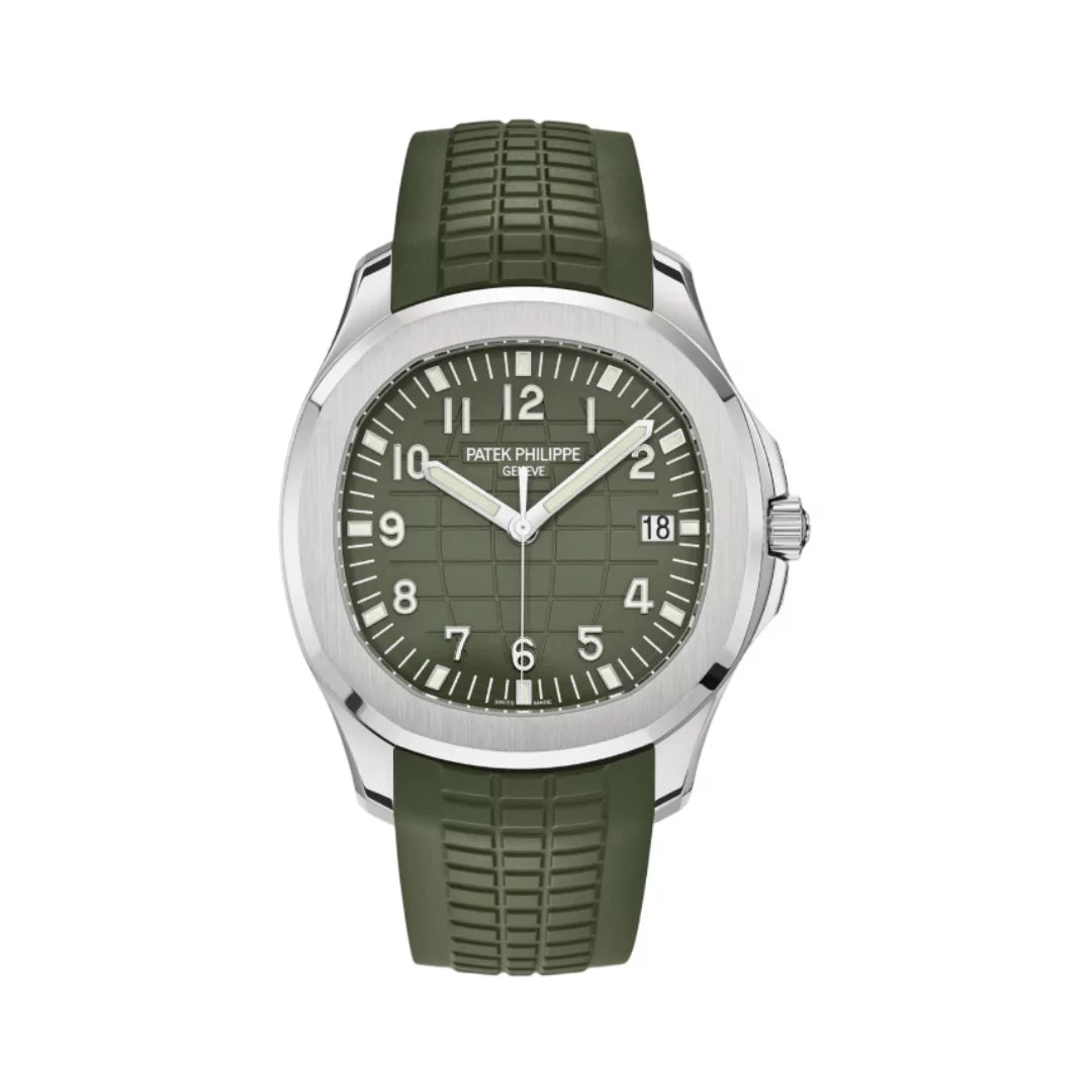 Patek Philippe Aquanaut WhiteGold Green 2022 - HOURLY 