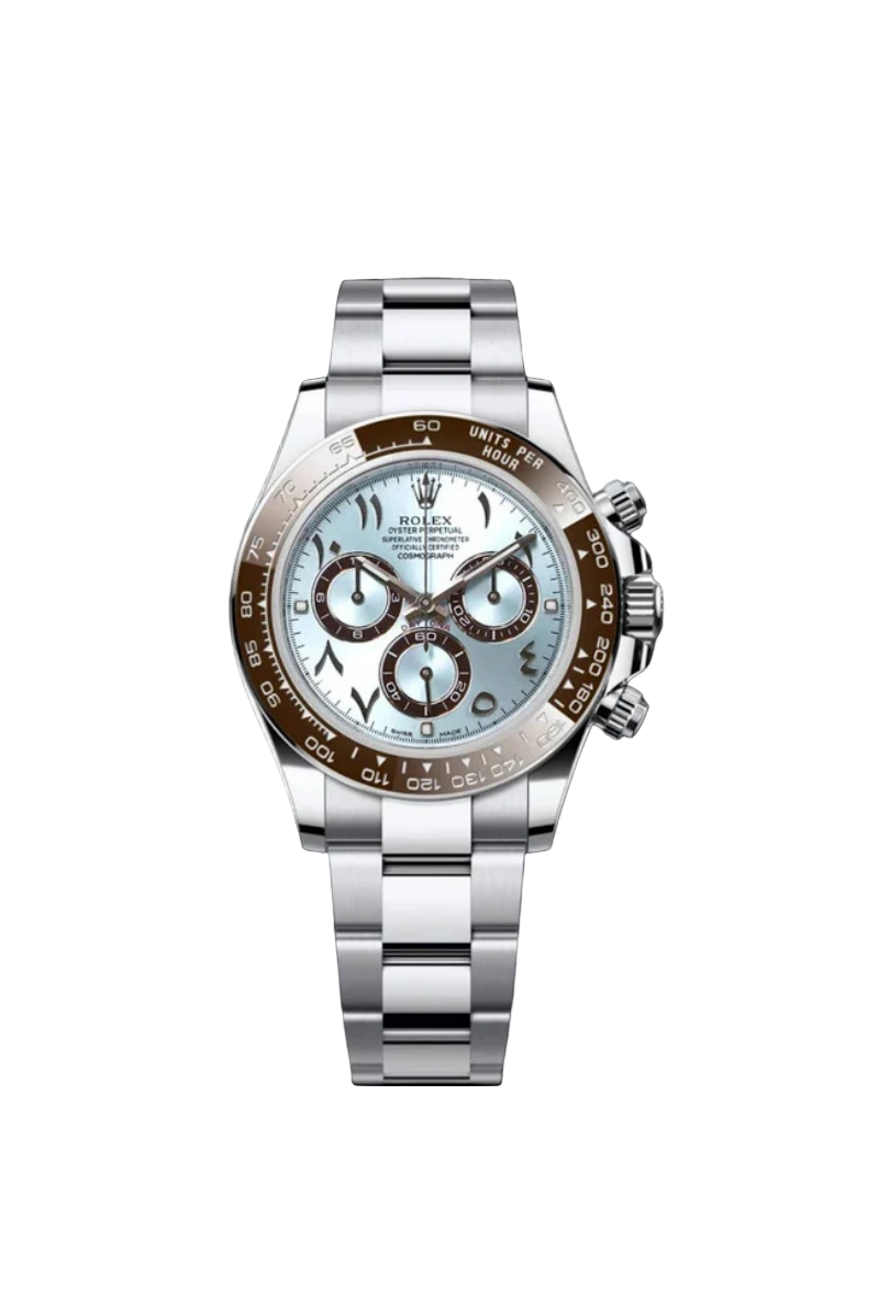 Rolex Cosmograph Daytona 40mm Ice Blue arabic dial Brand New 2022 - HOURLY 