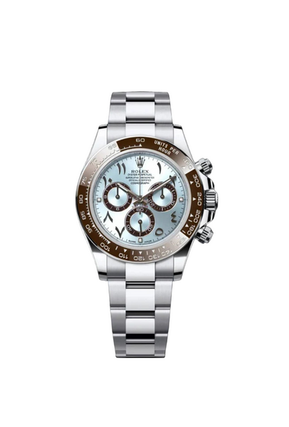 Rolex Cosmograph Daytona 40mm Ice Blue arabic dial Brand New 2022 - HOURLY 
