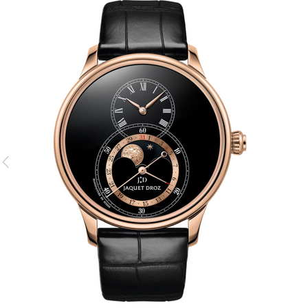 Jaquet Droz grand second moon black enamel 2025