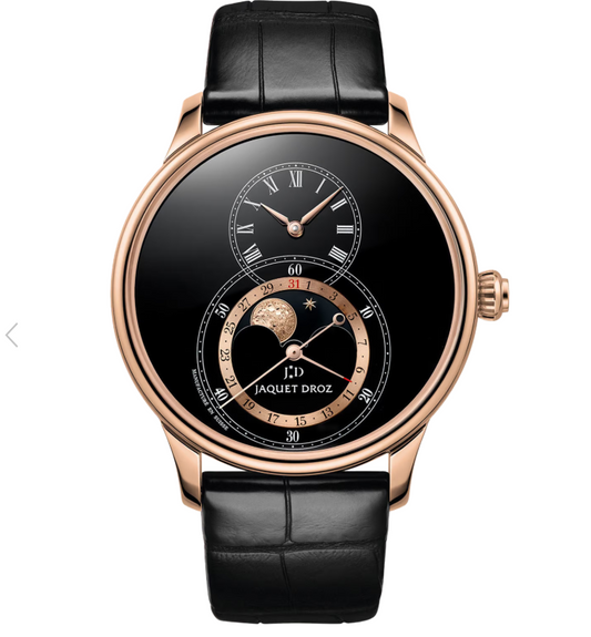 Jaquet Droz grand second moon black enamel 2025