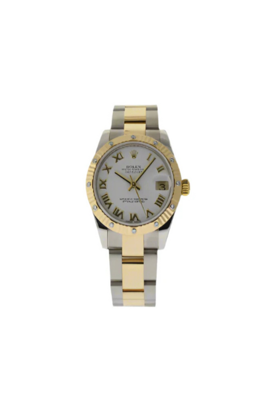 Rolex Datejust 31mm Steel & Gold Diamond Bezel MOP Dial 2021