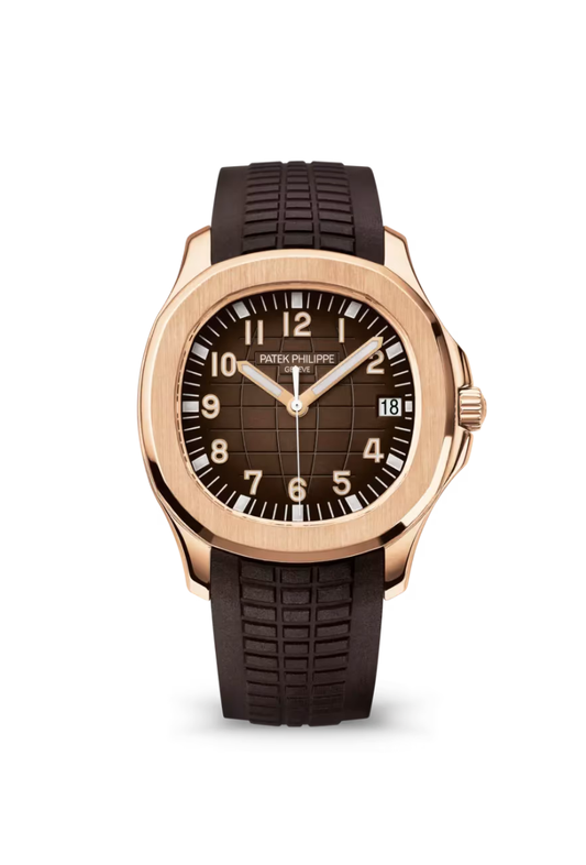 Patek Philippe Aquanaut RoseGold Brown Rubber Strap 2026